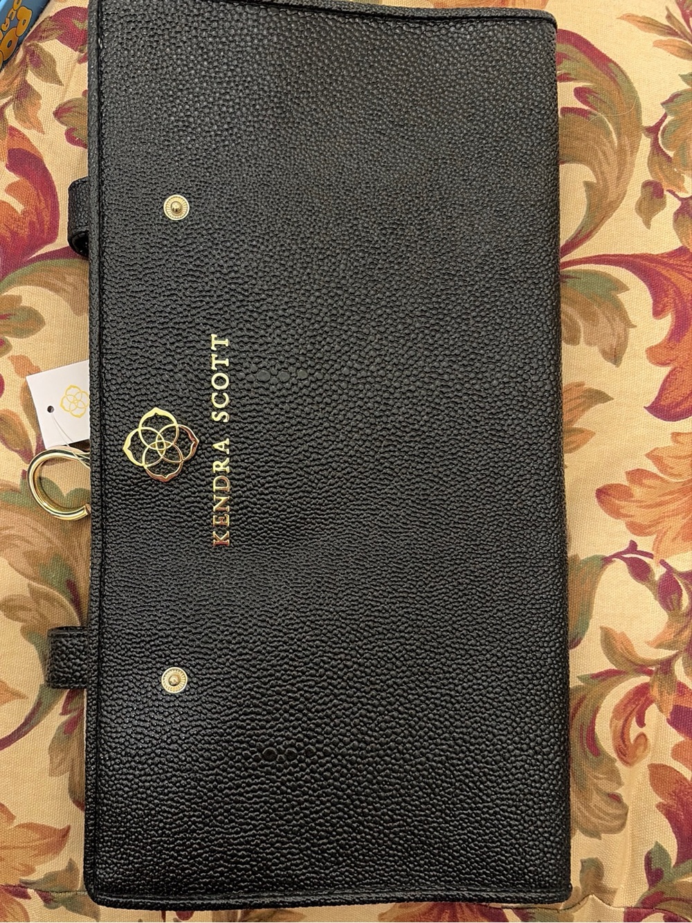 NWT Kendra Scott Jewelry Travel Organizer Portfolio in Black